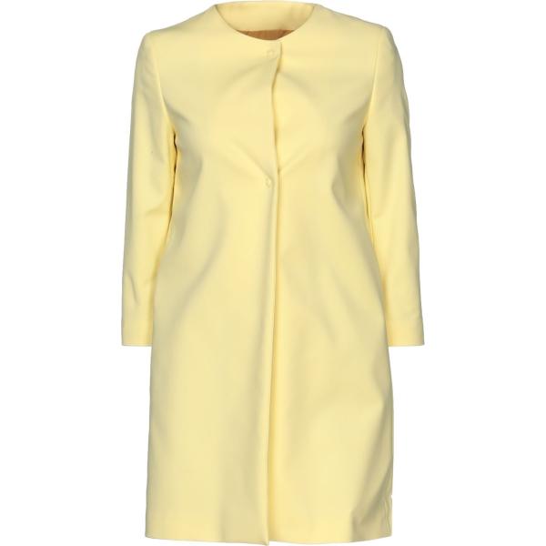 cappotti Annie P. giallo tinta unita