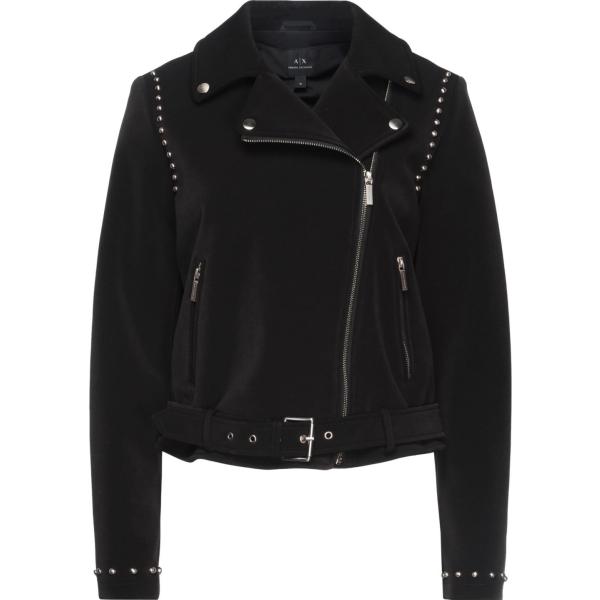 giacche Armani Exchange nero tinta unita