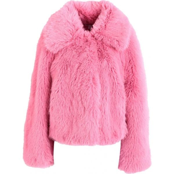 cappotti Topshop rosa tinta unita