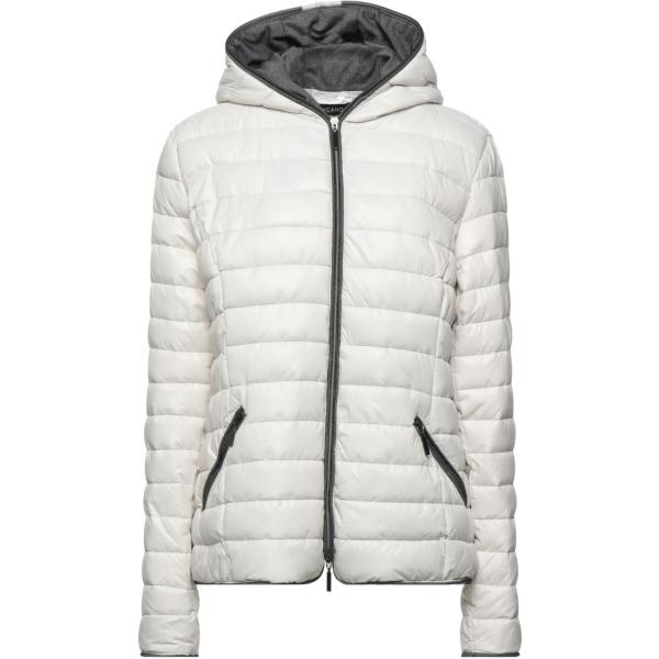 piumini Mangano bianco tinta unita