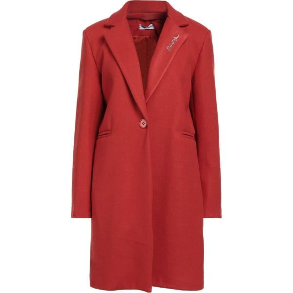 cappotti Odi Et Amo rosso tinta unita