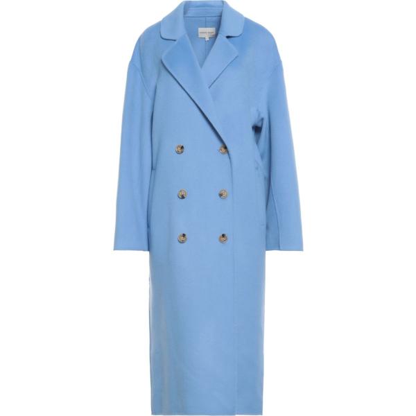 cappotti Loulou Studio blu tinta unita