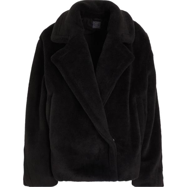 cappotti 8 by YOOX nero tinta unita