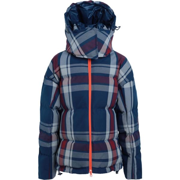 piumini ADIDAS by STELLA McCARTNEY blu a quadri