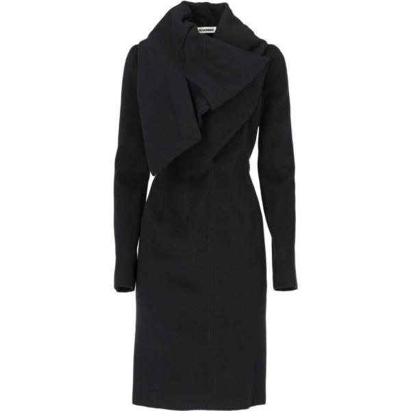 cappotti Jil Sander nero