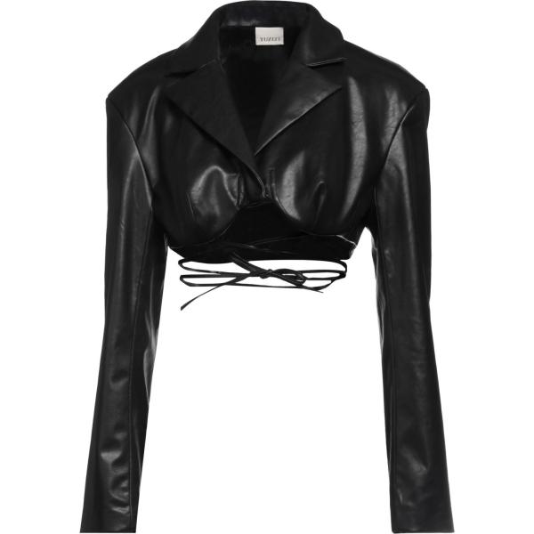 blazer Yuzefi nero tinta unita