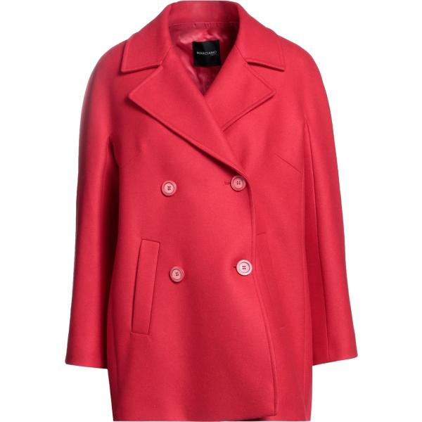 caban MARCIANO by GUESS rosso tinta unita