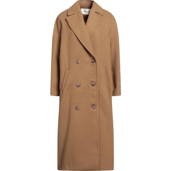 cappotti Hinnominate marrone tinta unita