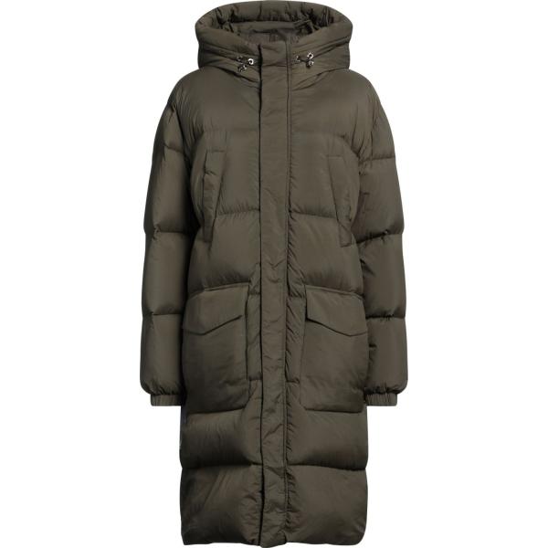 piumini Replumè verde tinta unita