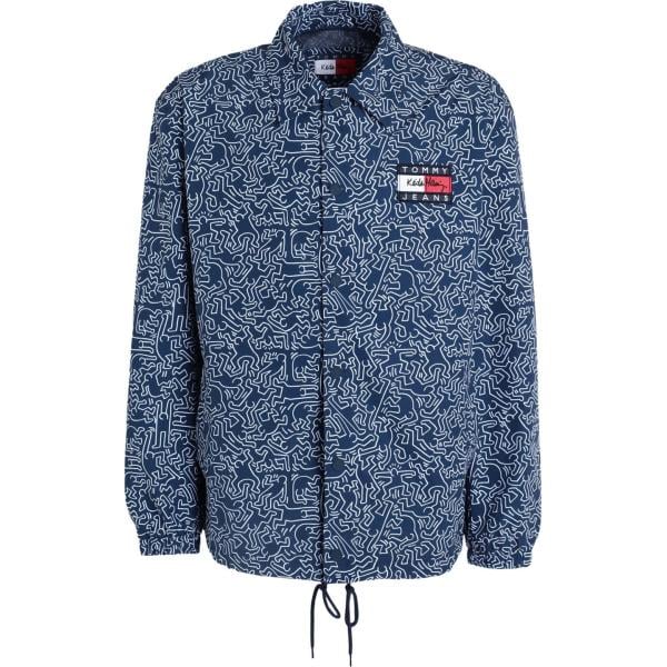 giacche TOMMY JEANS x KEITH HARING blu