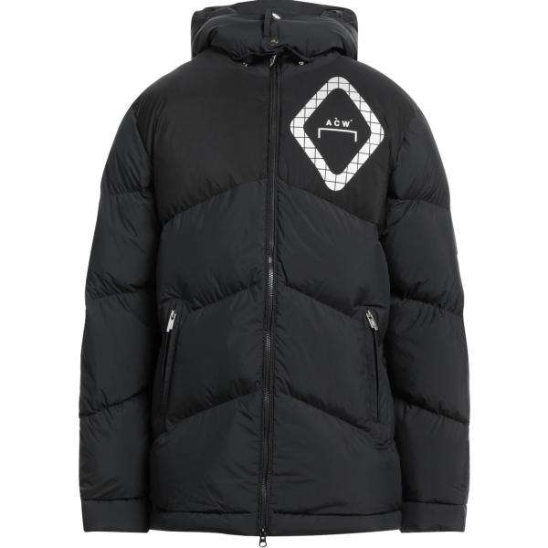piumini A-Cold-Wall* nero con stampe