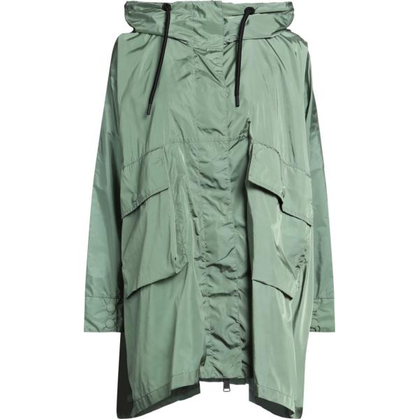 trench Afterlabel verde tinta unita