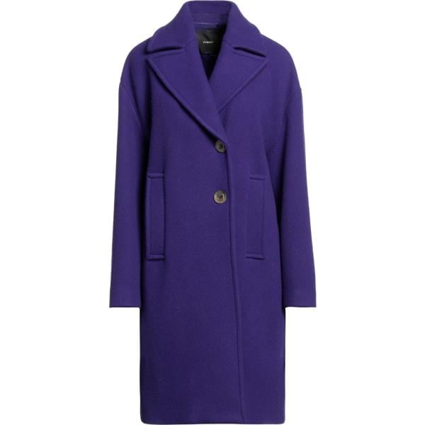 cappotti Pinko viola tinta unita