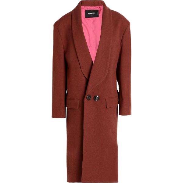 cappotti Dsquared2 arancione tinta unita