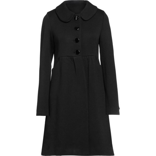 cappotti Emma & Gaia nero tinta unita