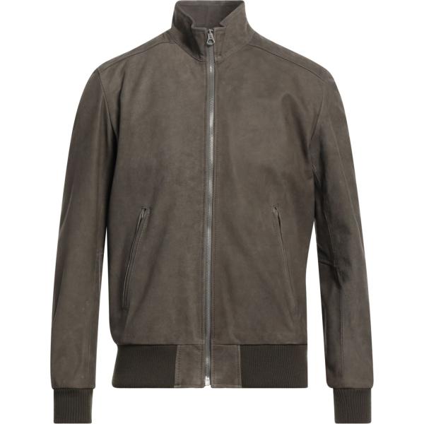 bomber Masterpelle marrone tinta unita