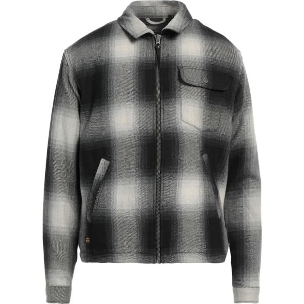 cappotti Superdry nero a quadri