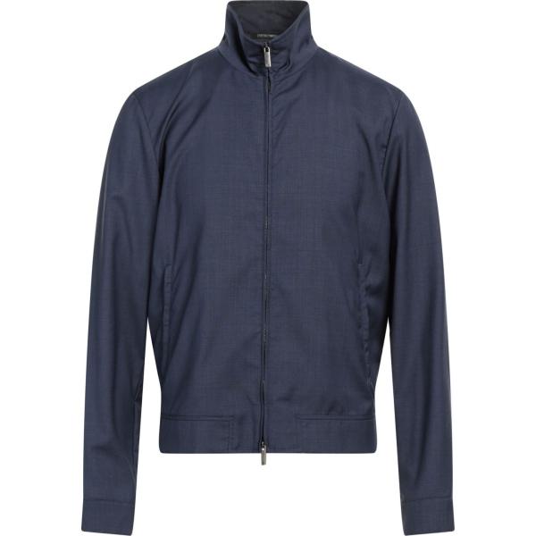 giacche Emporio Armani blu tinta unita