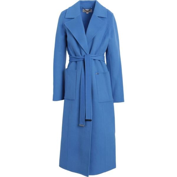 cappotti Michael Michael Kors blu tinta unita