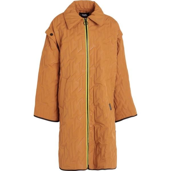 cappotti Karl Lagerfeld marrone