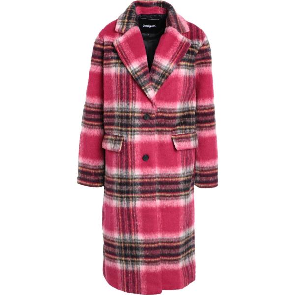cappotti Desigual marrone principe di galles