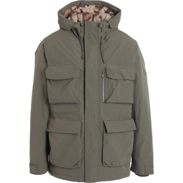 parka Jack & Jones verde tinta unita