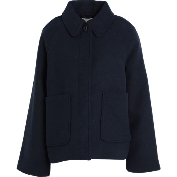 cappotti Vero Moda blu tinta unita
