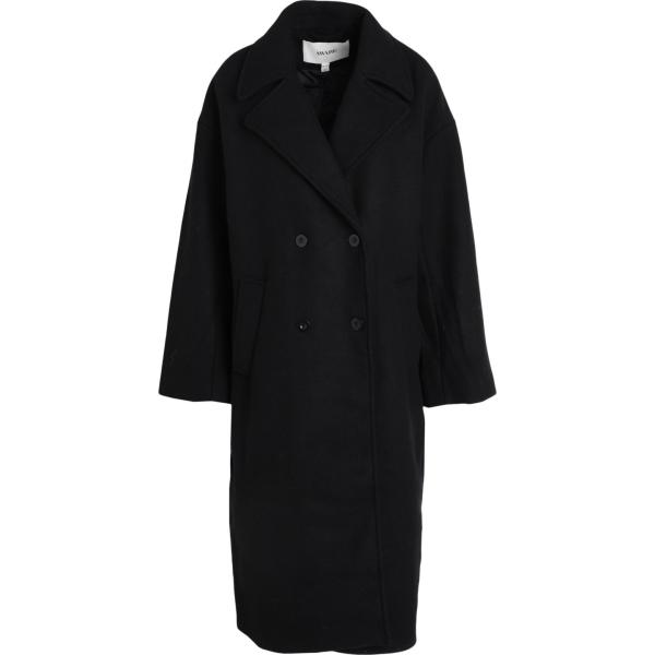 cappotti Vero Moda nero tinta unita