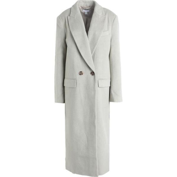 cappotti Topshop grigio tinta unita