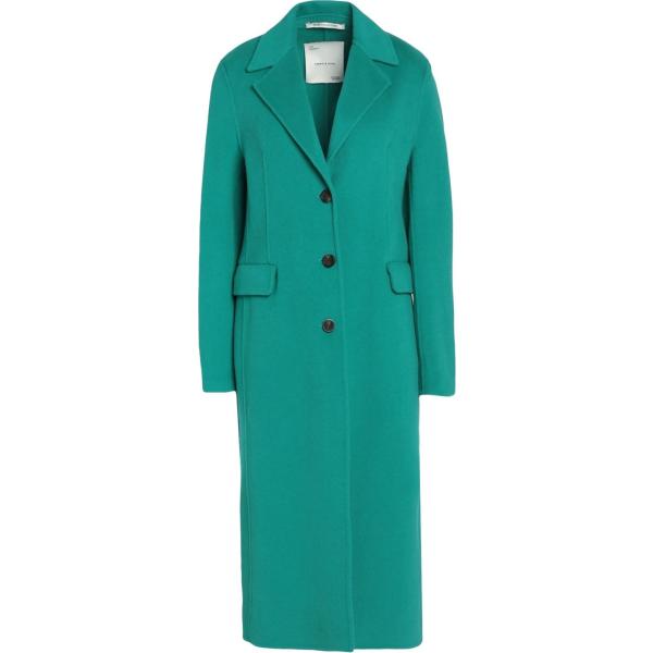 cappotti Emma & Gaia verde tinta unita