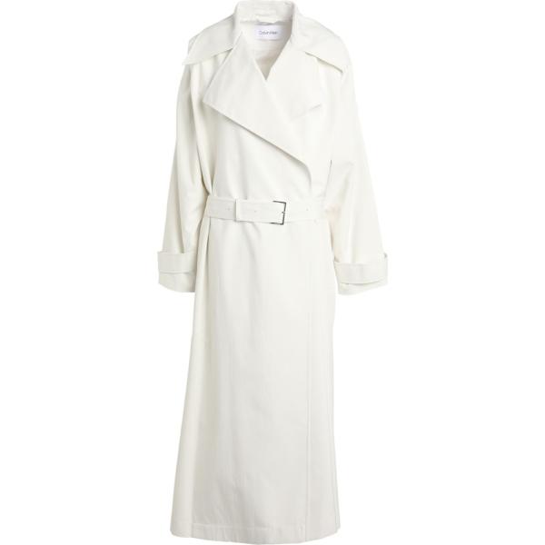 trench Calvin Klein bianco