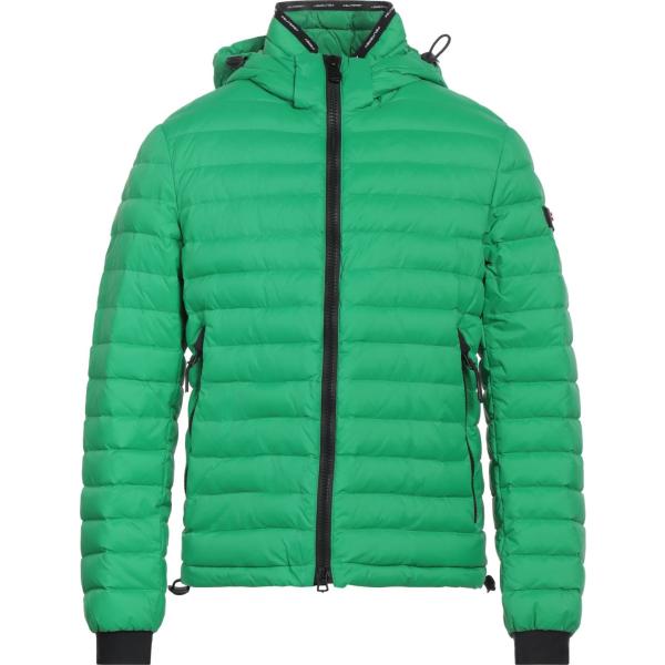 piumini Peuterey verde tinta unita