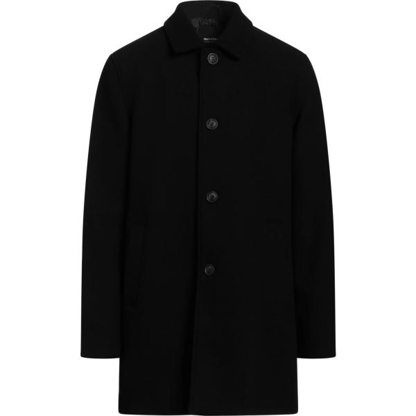 cappotti Only & Sons nero tinta unita