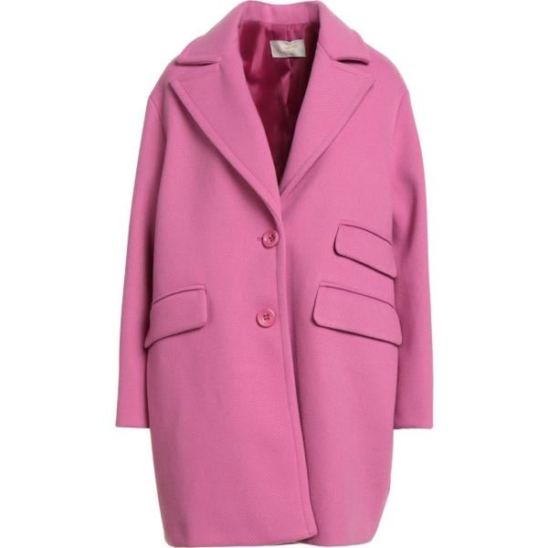 cappotti Kaos Jeans rosa tinta unita
