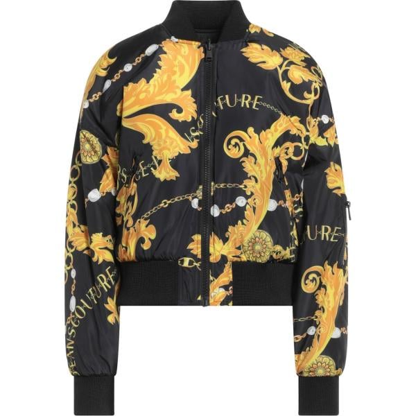 blazer Versace Jeans Couture nero con stampe