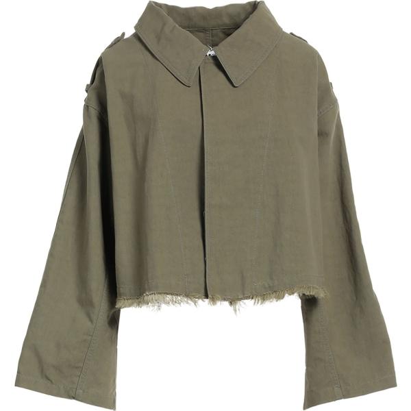 blazer Mm6 Maison Margiela verde tinta unita