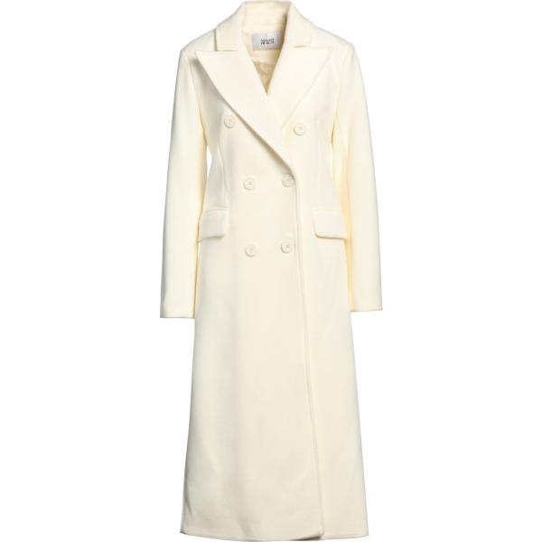 cappotti Silvian Heach bianco tinta unita