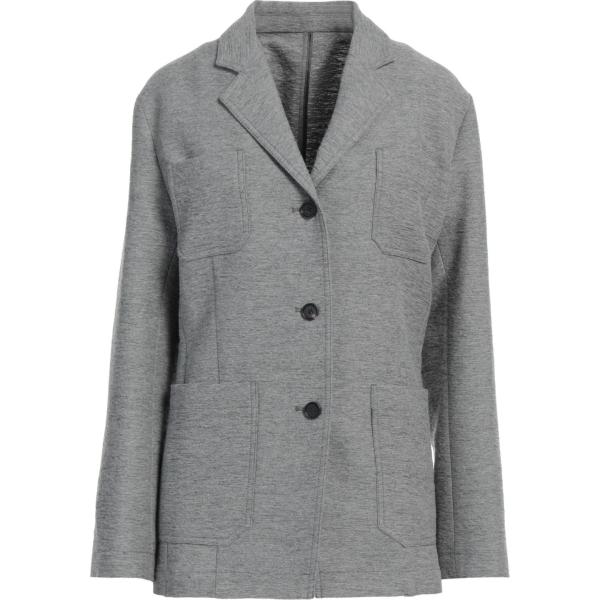 blazer Toteme grigio tinta unita