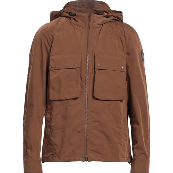 giacche Belstaff marrone tinta unita