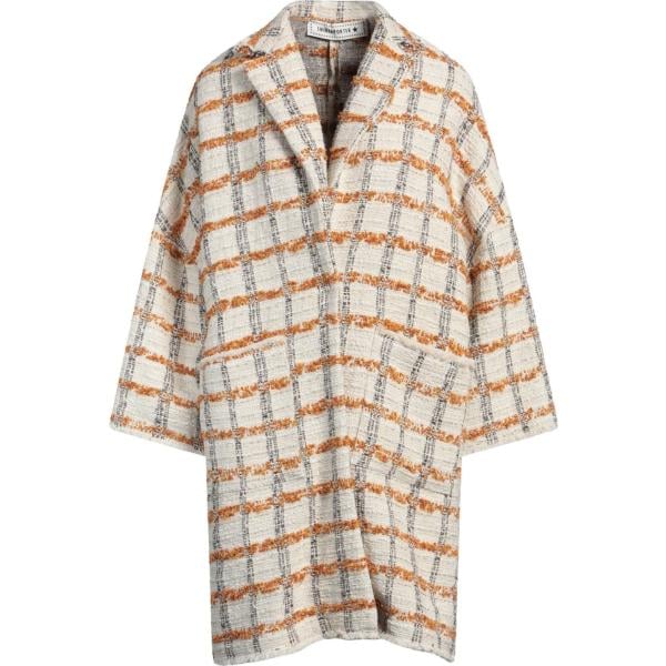 cappotti Shirtaporter bianco scozzese