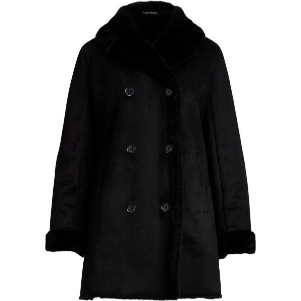 cappotti Lauren Ralph Lauren nero tinta unita