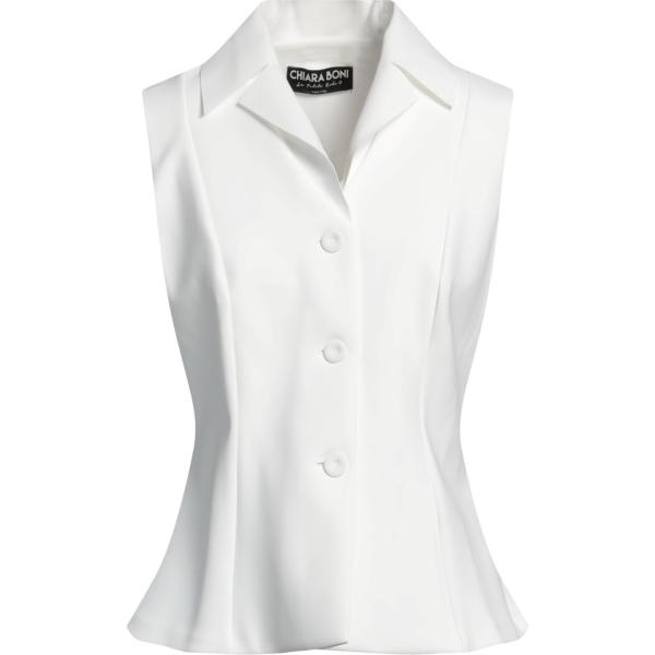 blazer Chiara Boni La Petite Robe bianco tinta unita