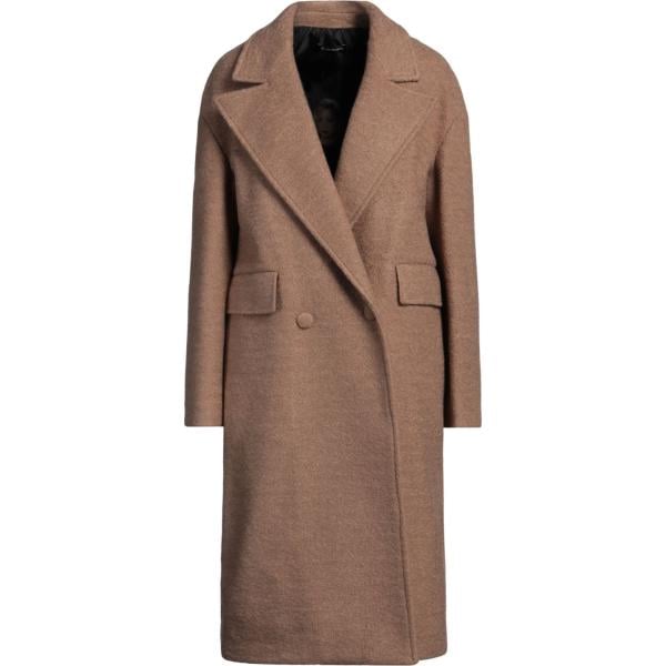 cappotti Cristinaeffe marrone tinta unita