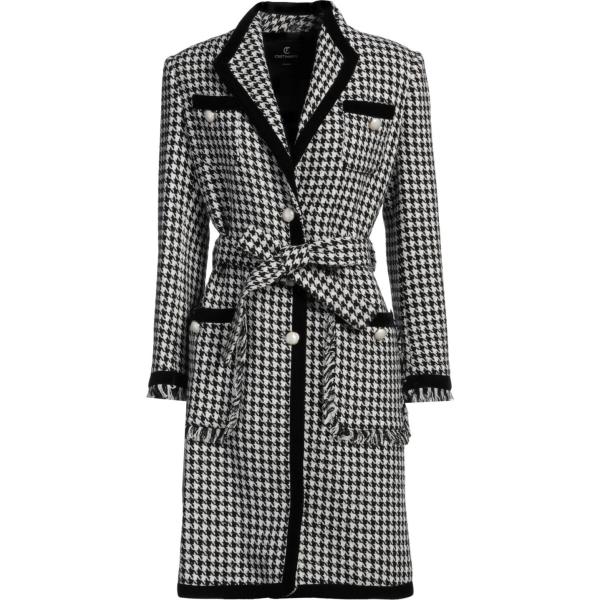 cappotti Cristinaeffe nero pied de poule