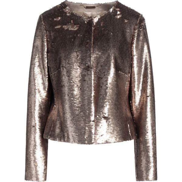 blazer Nvsco 2107 marrone tinta unita