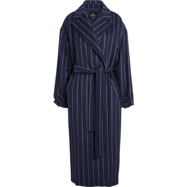 cappotti Cristinaeffe blu a righe
