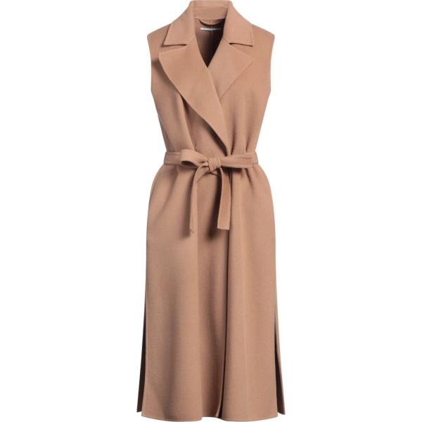 cappotti Marella marrone tinta unita