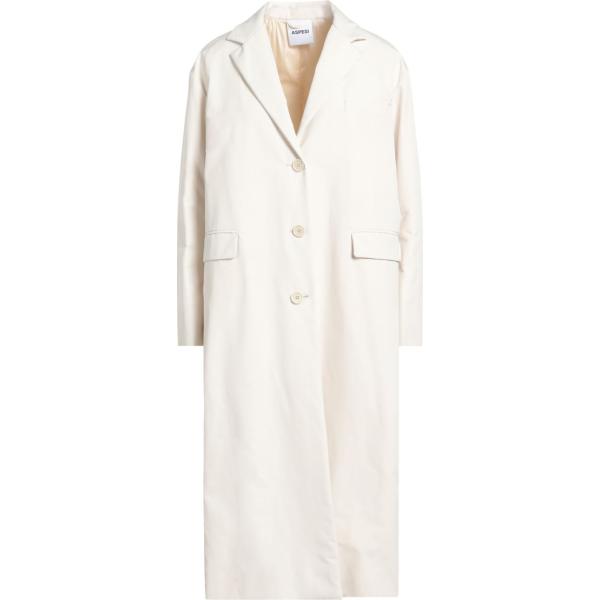 cappotti Aspesi bianco tinta unita