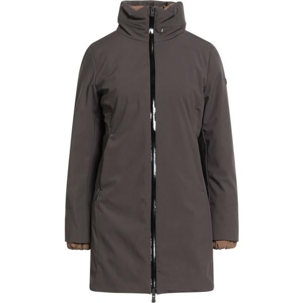 parka People Of Shibuya grigio tinta unita