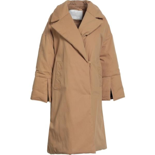 cappotti Oof Wear marrone tinta unita